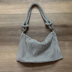 Elegant Silver Women's Bag